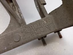 PORSCHE Porsche Cayman 981 subframe rear 98133105106 left axle frame rear axle — thumbnail 6