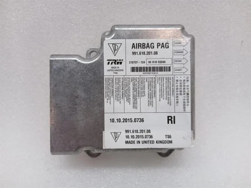 Porsche Cayman 981 GT4 Safety Module ECU 99161820108 Air Control Unit SRS