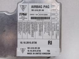 PORSCHE Porsche Cayman 981 GT4 Safety Module ECU 99161820108 Air Control Unit SRS — thumbnail 8