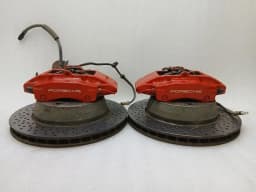 PORSCHE Porsche Cayman 987 brake caliper 99635242213 rear set brake caliper Cayman S — thumbnail 3