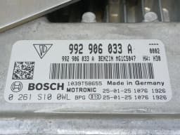 PORSCHE Porsche Boxster GT4RS Spyder engine ECU set 992906033A engine control unit set — thumbnail 4