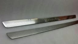 MERCEDES-BENZ Mercedes C Class W204 Door Sill Set A2046801935 Door Sill Trim Chrome — thumbnail 7