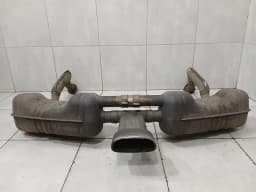 PORSCHE Porsche Cayman 981 exhaust silencer 98111123101 exhaust silencer — thumbnail 1