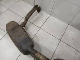 PORSCHE Porsche Cayman 981 exhaust silencer 98111123101 exhaust silencer — thumbnail 4