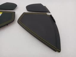 PORSCHE Porsche Cayman 718 GT4 Fairing 99155240602 Racing Yellow Leather Cover SET — thumbnail 3