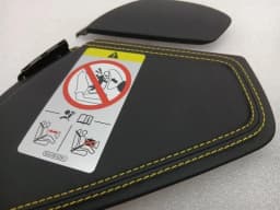 PORSCHE Porsche Cayman 718 GT4 Fairing 99155240602 Racing Yellow Leather Cover SET — thumbnail 5