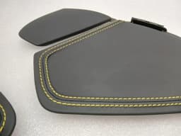 PORSCHE Porsche Cayman 718 GT4 Fairing 99155240602 Racing Yellow Leather Cover SET — thumbnail 8