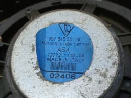 PORSCHE Porsche Cayman 987 Speaker Set of 4 99764555100 Speaker Set — thumbnail 6