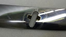JAGUAR Jaguar XJ X308 Front Bumper Left Side Cover Chrome HNC6535AB Strip — thumbnail 9