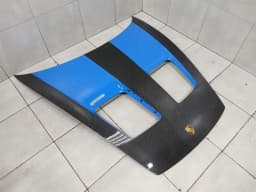 PORSCHE Porsche 911 992 GT3 Carbon Bonnet 9GT823025G173 Hood Front Cover Weissach OEM — thumbnail 2