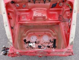 PORSCHE Porsche Cayman 987 Front End Clip 98750191100 Lock Carrier Front Mask Chassis — thumbnail 3