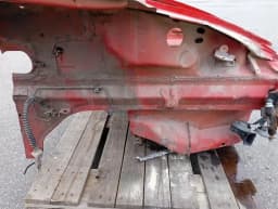 PORSCHE Porsche Cayman 987 Front End Clip 98750191100 Lock Carrier Front Mask Chassis — thumbnail 8