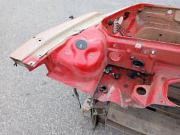 PORSCHE Porsche Cayman 987 Front End Clip 98750191100 Lock Carrier Front Mask Chassis — thumbnail 10