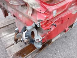 PORSCHE Porsche Cayman 987 Front End Clip 98750191100 Lock Carrier Front Mask Chassis — thumbnail 4