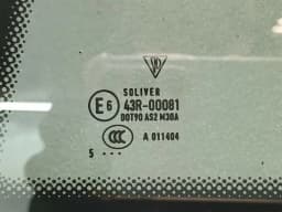 PORSCHE Porsche 911 991 Left Rear 1/4 Glass 99154311108 Door Window 1/4 Rear LH — thumbnail 4