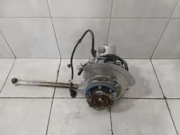 PORSCHE Porsche Cayman 718 GT4 Left Rear Hub 982505051DY Wheel Bearing Housing Rear Left — thumbnail 1