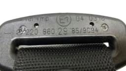 MERCEDES-BENZ Mercedes S W220 rear left seat belt A2208602985 seat belt belt rear — thumbnail 4