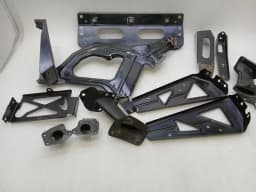 MCLAREN McLaren 600LT Spider Rear Spoiler Bracket Set 13AB730RP Spoiler Holder Carrier — thumbnail 4