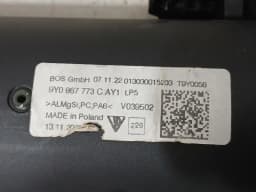 PORSCHE Porsche Cayenne 9Y MK3 E3 Boat Lid Roller Blind 9Y0867773C Load Cover Parcel Shelf — thumbnail 10