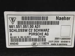PORSCHE Porsche Cayman 718 GT4 Luggage Compartment Cover 98155104500 Fairing SET — thumbnail 7