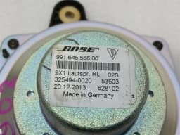 PORSCHE PORSCHE CAYMAN 981 SPEAKER 99164556600 RIGHT HAND DRIVE RHD BOSE — thumbnail 7