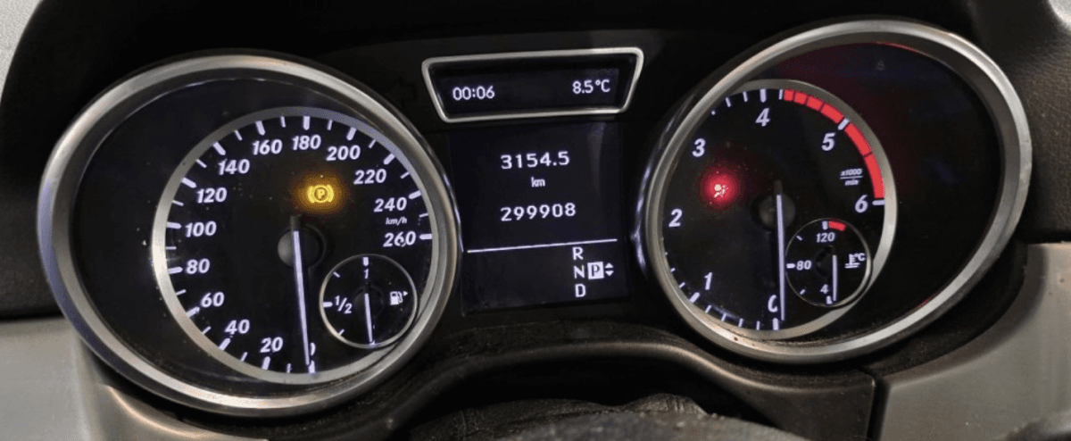 MERCEDES-BENZ 0263682100 Instrument Cluster MERCEDES-BENZ ML-CLASS (W166) (2011-2015)