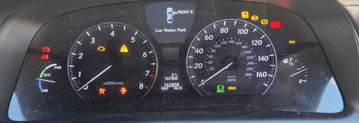 LEXUS 2574502780 257450-2780 Instrument Cluster LEXUS LS (XF40) (2006-2017)