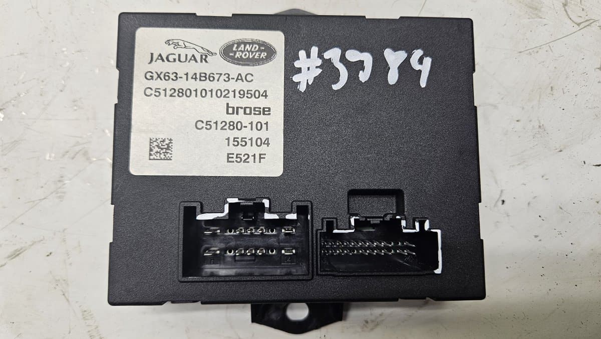 JAGUAR GX6314B673AC C51280-101 Bootlid / tailgate control unit JAGUAR XF (X260) (2015-2024)