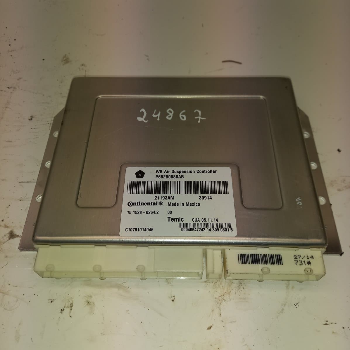 JEEP P68250080AB 68250080AA 68250080AB Suspension Control Unit JEEP GRAND CHEROKEE IV (WK, WK2) (2010-2021)