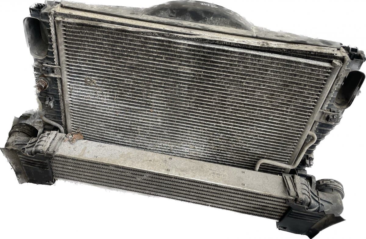MERCEDES-BENZ A2115000202 A2115003102 A2115000693 A2115001693 A2115050155 A2115000154 A2115001154 Radiator set MERCEDES-BENZ E-CLASS (W211) (2002-2009)