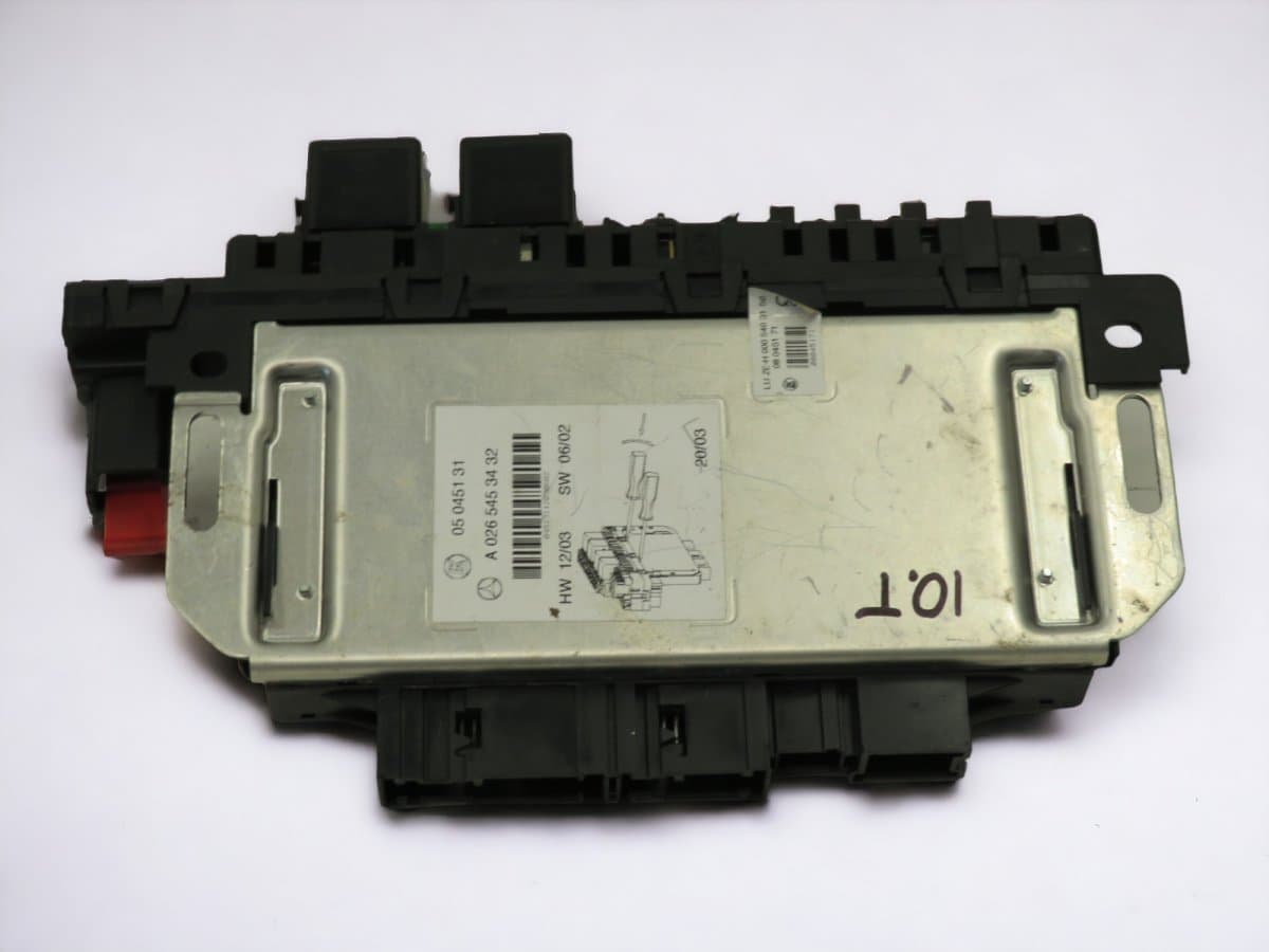 MERCEDES-BENZ A0265453432 A0345456232 A2305454032 Fuse box MERCEDES-BENZ SL-CLASS (R230) (2001-2012)