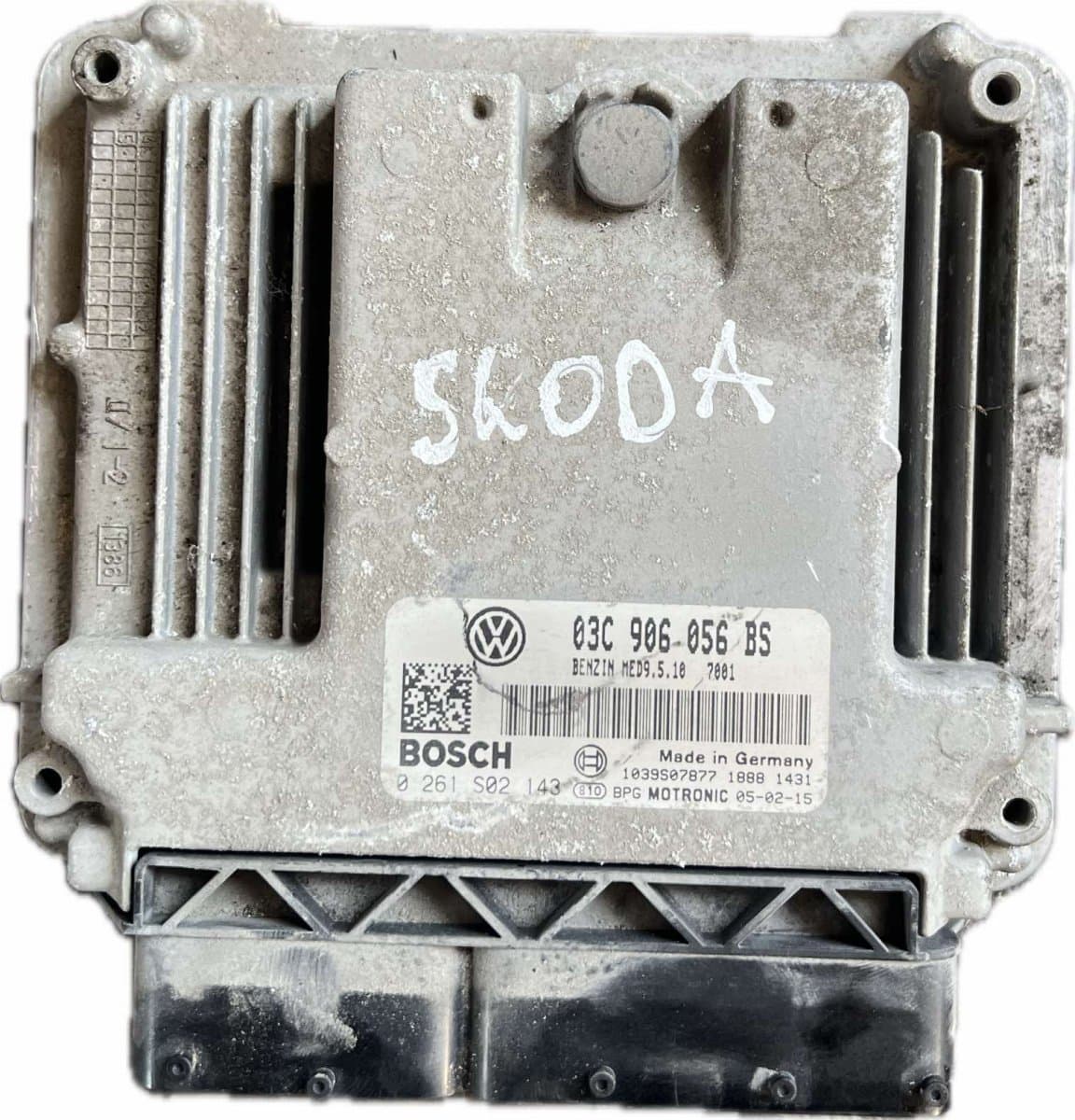 SKODA 0261S02143 03C906056BS Engine Control Unit / module (ECU) SKODA OCTAVIA II (1Z) (2004-2013)