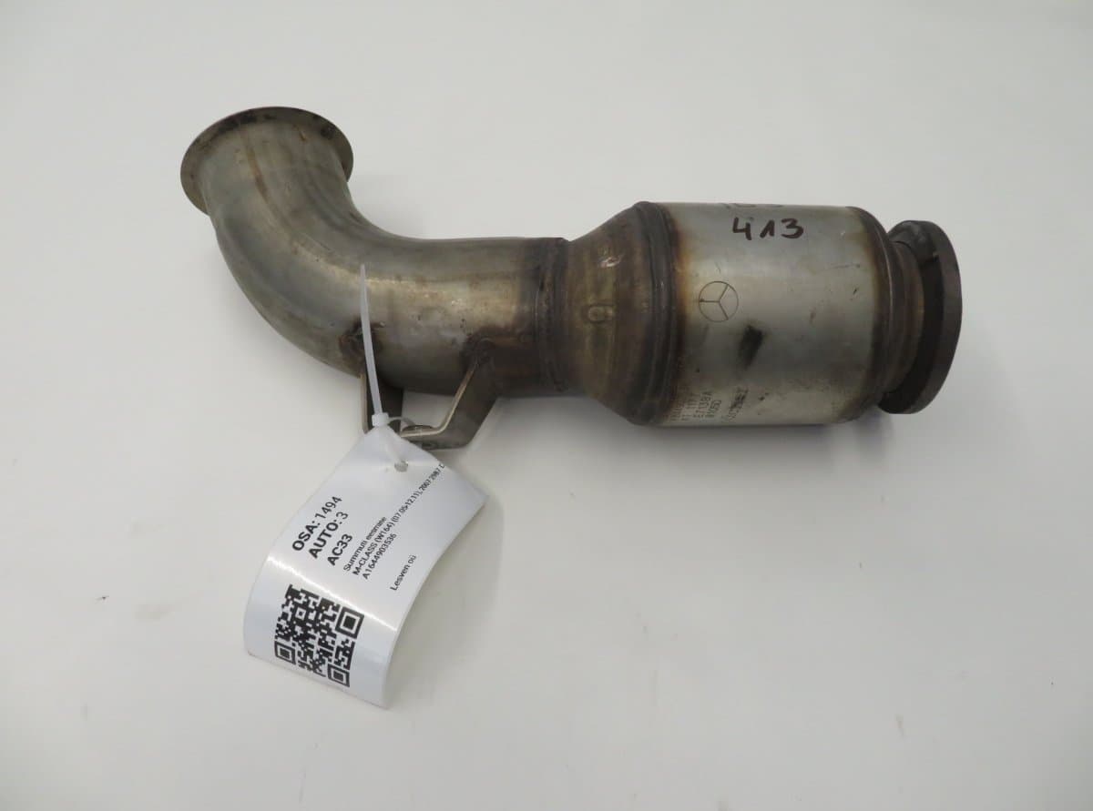 MERCEDES-BENZ A1644903536 1644903536 Exhaust front silencer (resonator) MERCEDES-BENZ ML-CLASS (W164) (2005-2011)