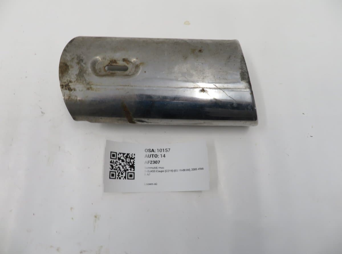 MERCEDES-BENZ A2154900227 2154900227 Exhausts, other MERCEDES-BENZ S-CLASS Coupe (C215) (1999-2006)