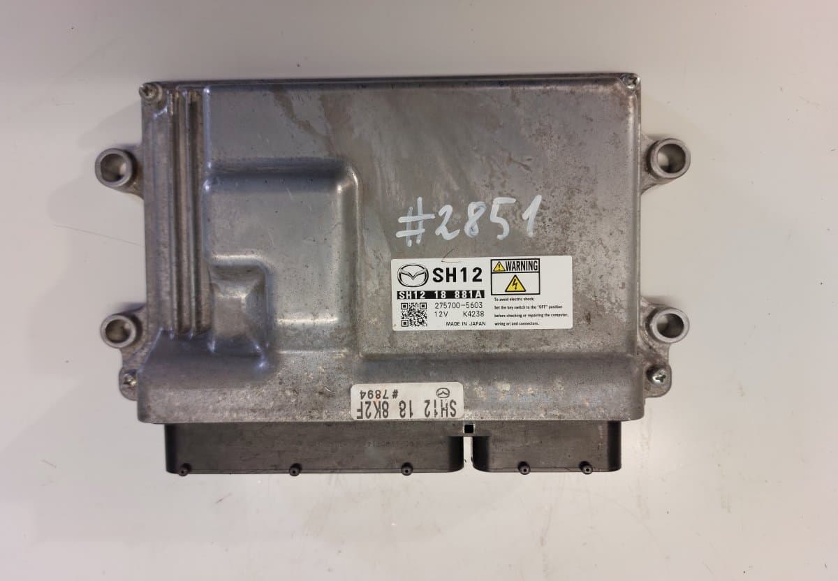 MAZDA SH1218881A 275700-5603 SH12188K2F Engine Control Unit / module (ECU) MAZDA 3 III (BM) (2013-2018)