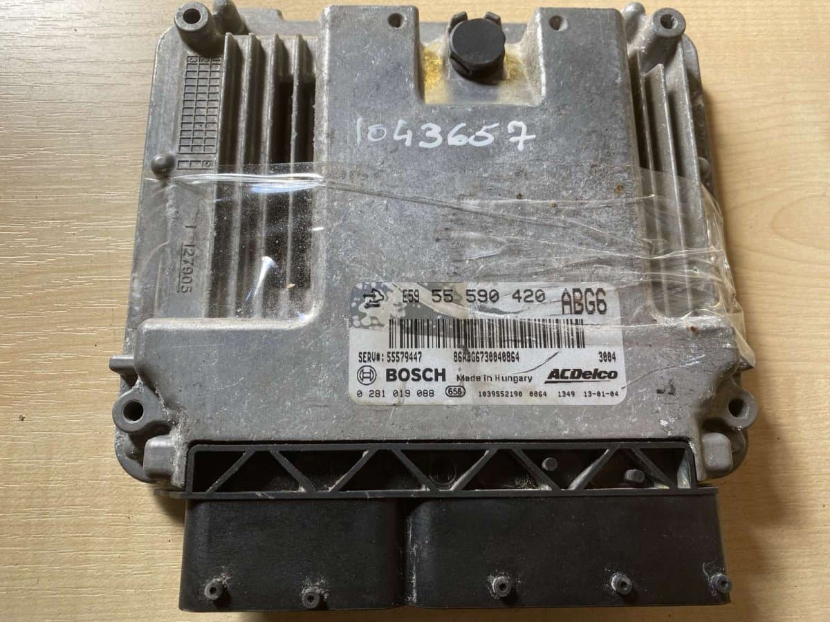 OPEL 0281018769 0281030852 0281019088 Engine Control Unit / module (ECU) OPEL INSIGNIA A (G09) (2008-2017)