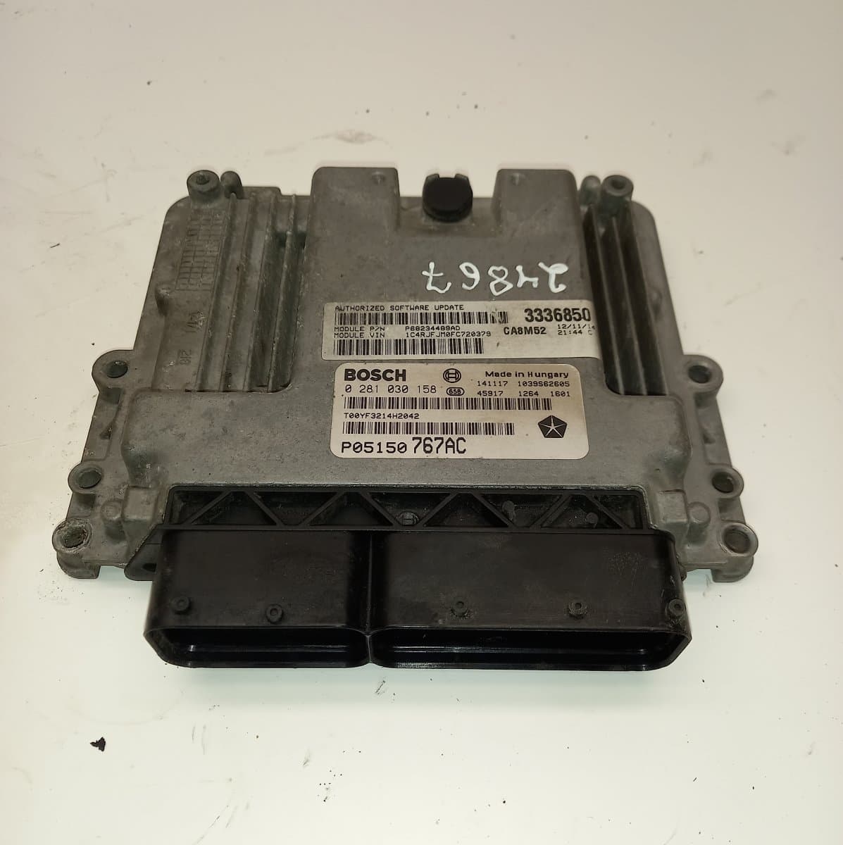 JEEP 0281030158 05150767AC Engine Control Unit / module (ECU) JEEP GRAND CHEROKEE IV (WK, WK2) (2010-2021)