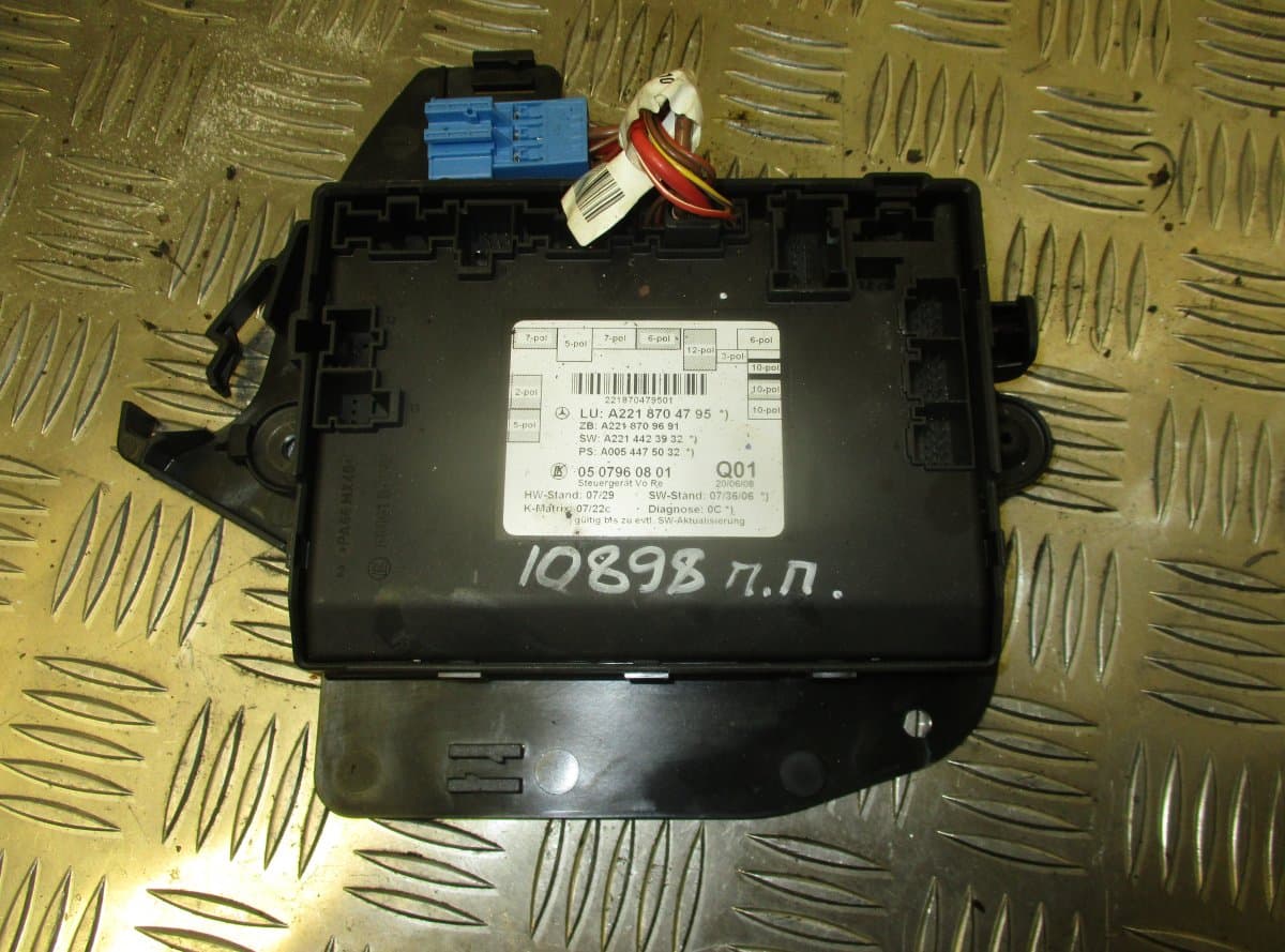 MERCEDES-BENZ Door control unit front right MERCEDES-BENZ S-CLASS (W221) (2005-2013)