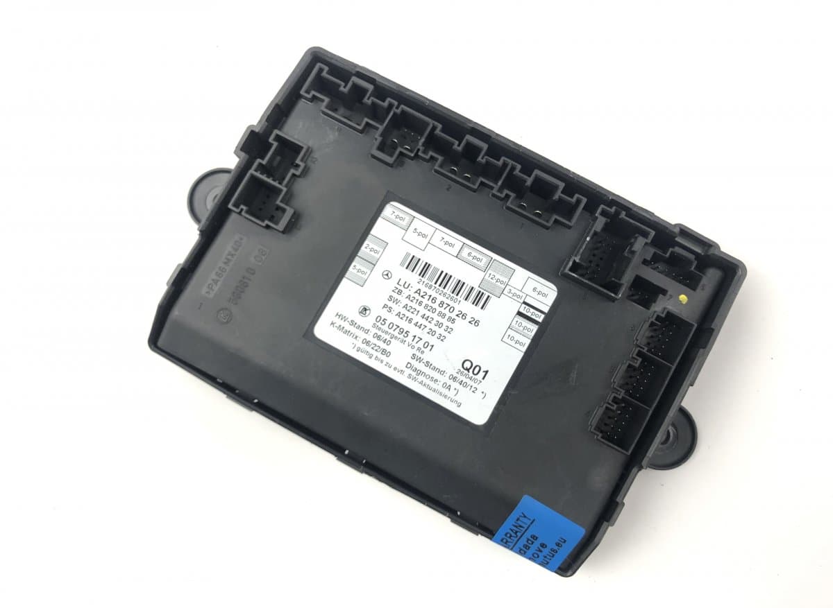 MERCEDES-BENZ A2168702626 Door control unit front right MERCEDES-BENZ S-CLASS Coupe (C216) (2006-2013)