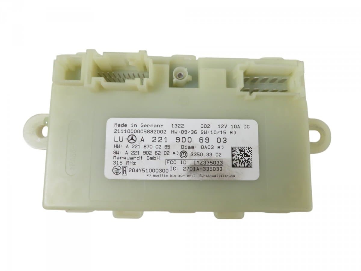 MERCEDES-BENZ A2219006903 A2218700095 A2219008102 A2219000304 Control units, other MERCEDES-BENZ S-CLASS (W221) (2005-2013)