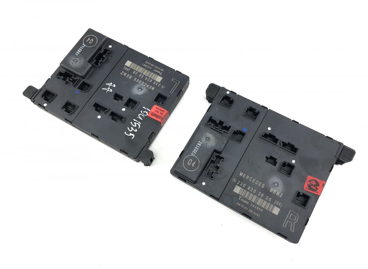 MERCEDES-BENZ 2308203526 2308203626 Door control unit front left MERCEDES-BENZ SL-CLASS (R230) (2001-2012)