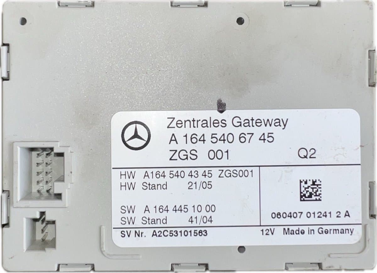 MERCEDES-BENZ 1645406745 Central gateway module MERCEDES-BENZ R-CLASS (W251) (2006-2013)