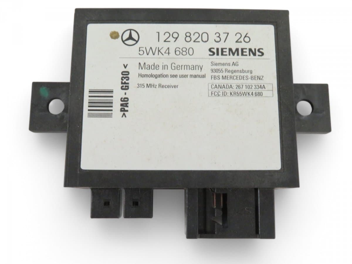 MERCEDES-BENZ A1298203726 Central Locking Control Unit MERCEDES-BENZ SL-CLASS (R129) (1989-2001)