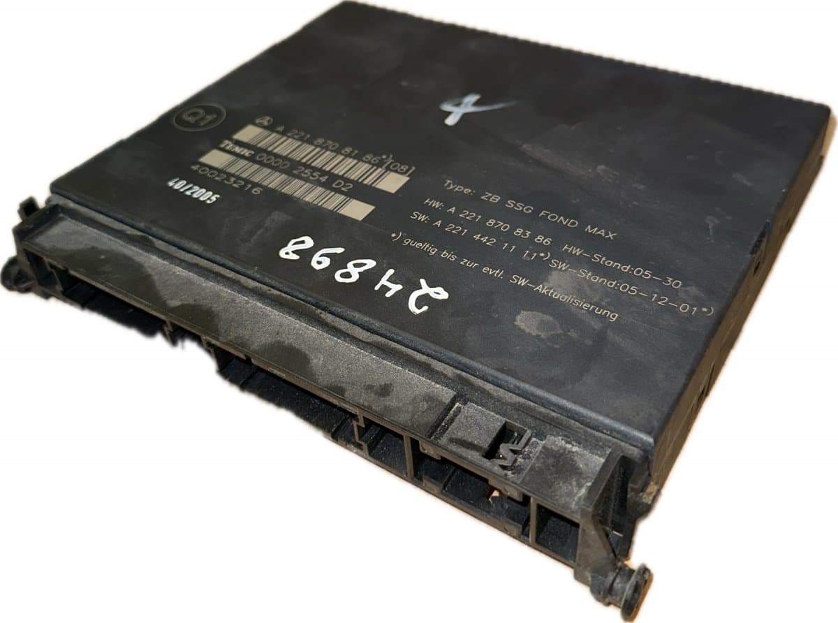 MERCEDES-BENZ A2218708386 A2214421111 А2218708186 Comfort Module (CCM) MERCEDES-BENZ S-CLASS (W221) (2005-2013)