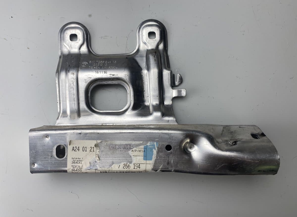 BMW 51117266194 Front Bumper beam holder right BMW 1 (F20, F21) (2011-2019)