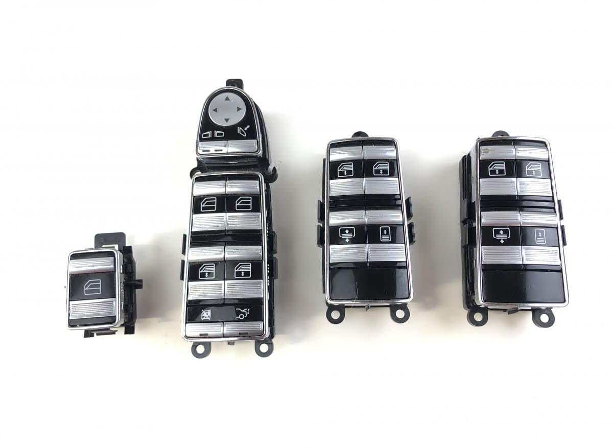 MERCEDES-BENZ 502.197 502.215 502.191 Main windows switch MERCEDES-BENZ S-CLASS (W221) (2005-2013)
