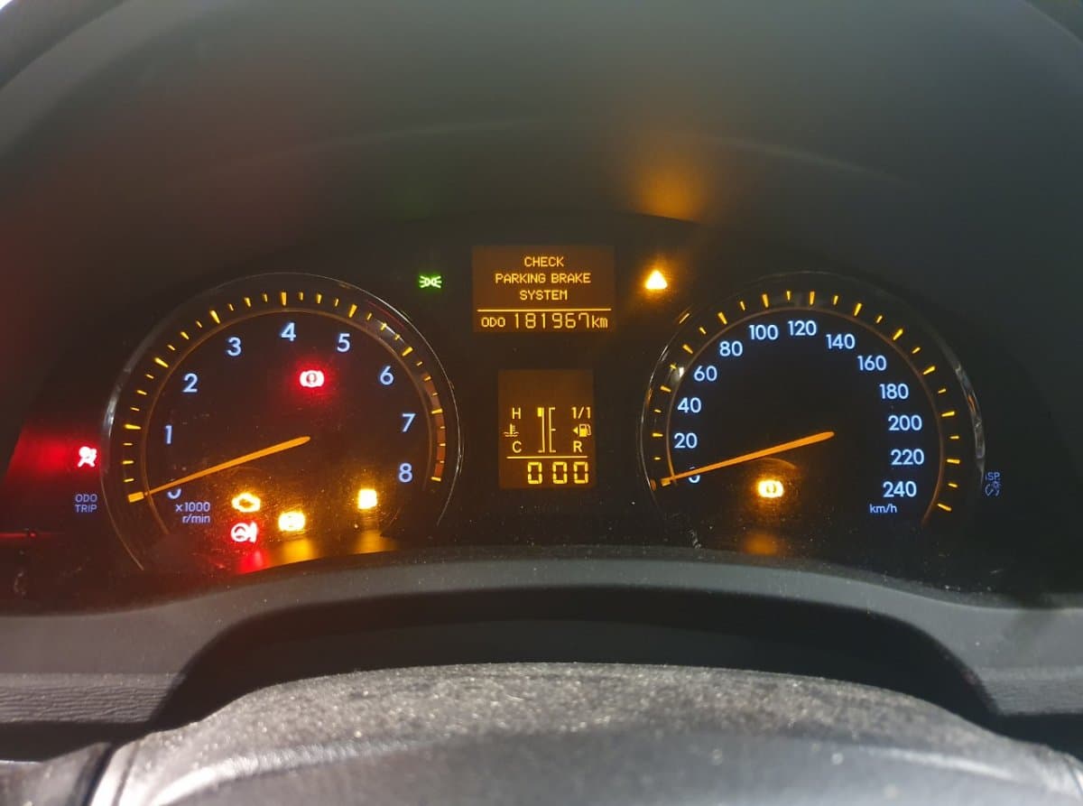 TOYOTA MB257440-6917 MB2574406917 Instrument Cluster TOYOTA AVENSIS (T270) (2009-2018)