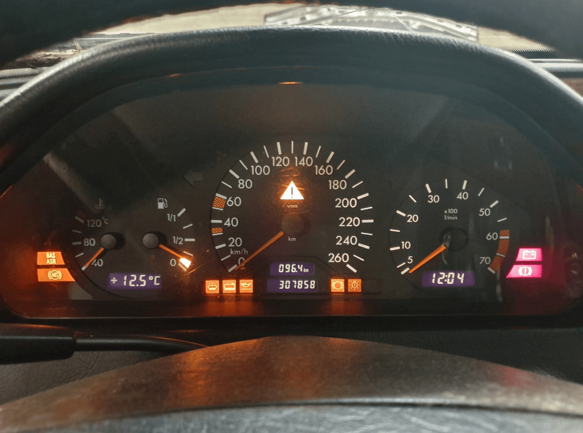 MERCEDES-BENZ 87001320 Instrument Cluster MERCEDES-BENZ C-CLASS (W202) (1993-2001)