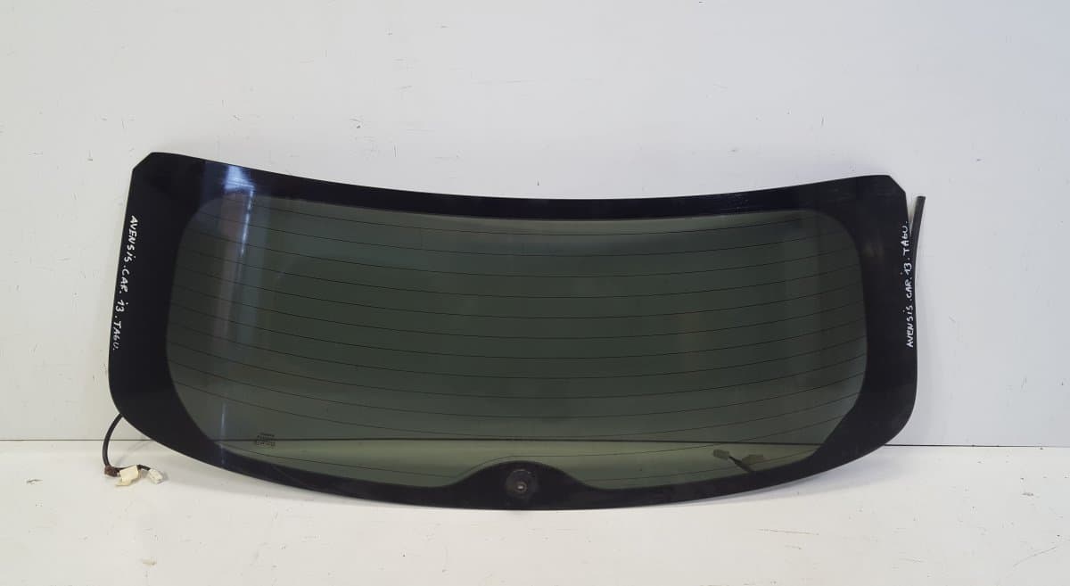 TOYOTA 43R-001595 6810505050 Rear Window glass TOYOTA AVENSIS (T270) (2009-2018)
