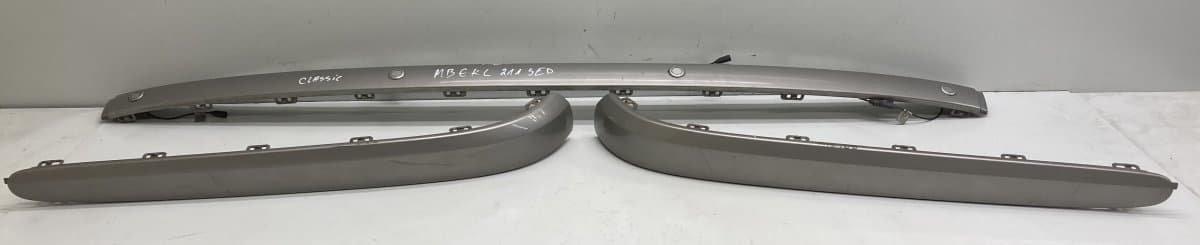 MERCEDES-BENZ A2118850421 A2118850321 A2118850021 Rear Bumper moulding MERCEDES-BENZ E-CLASS (W211) (2002-2009)